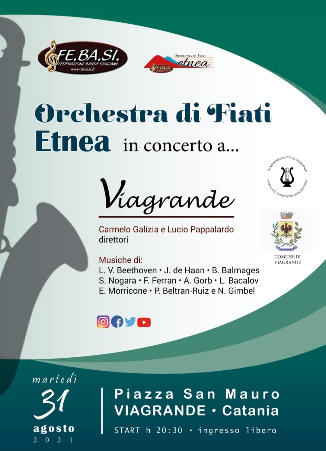 Orchestra di fiati Etnea in concerto