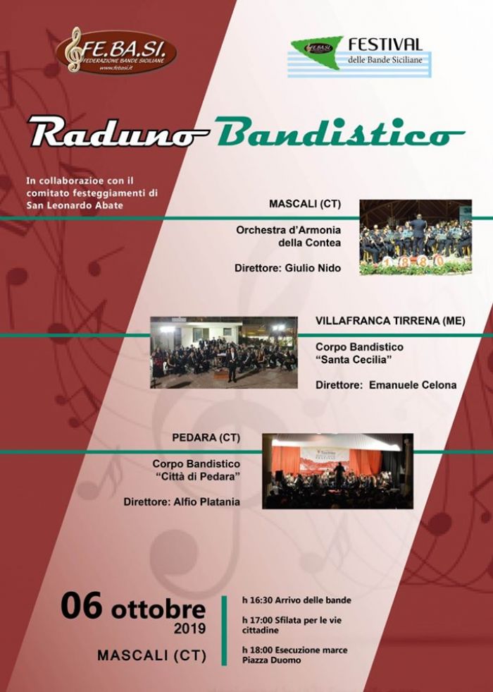 FESTIVAL delle BANDE SICILIANE 2019