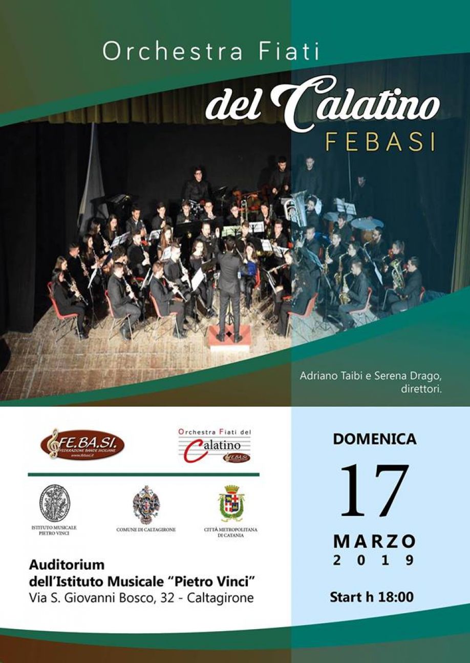 Concerto dell’Orchestra Fiati del CALATINO FEBASI