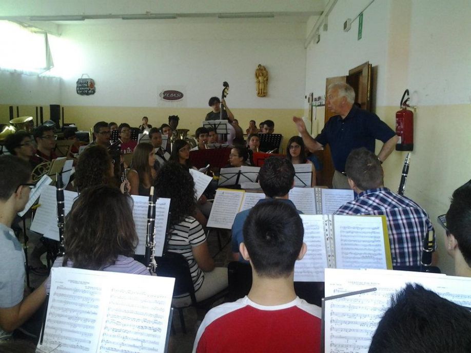 Prove dell’Orchestra Giovanile FEBASI Luglio 2012