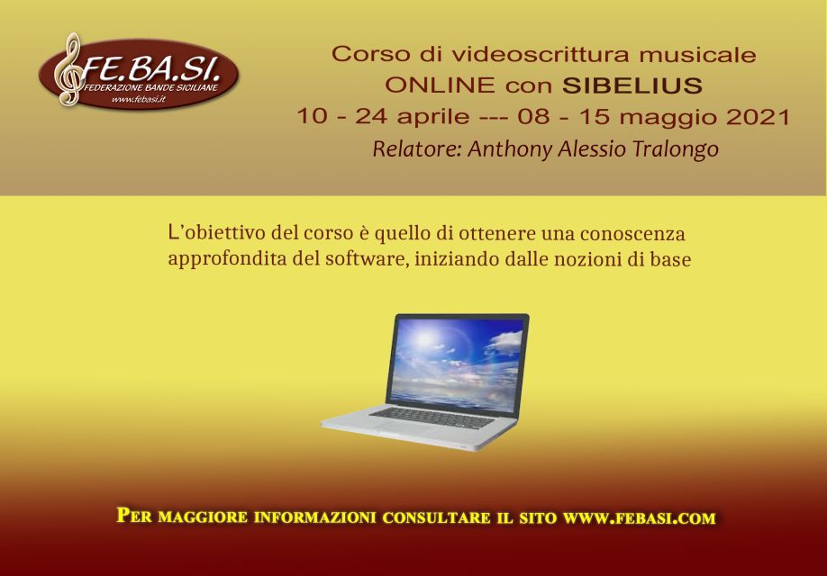 Corso di videoscrittura online con SIBELIUS