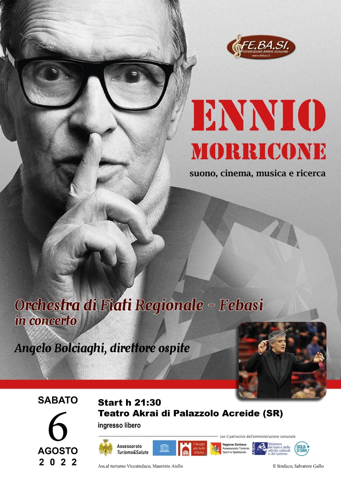 Ennio Morricone – Orchestra di Fiati Regionale – Febasi in concerto