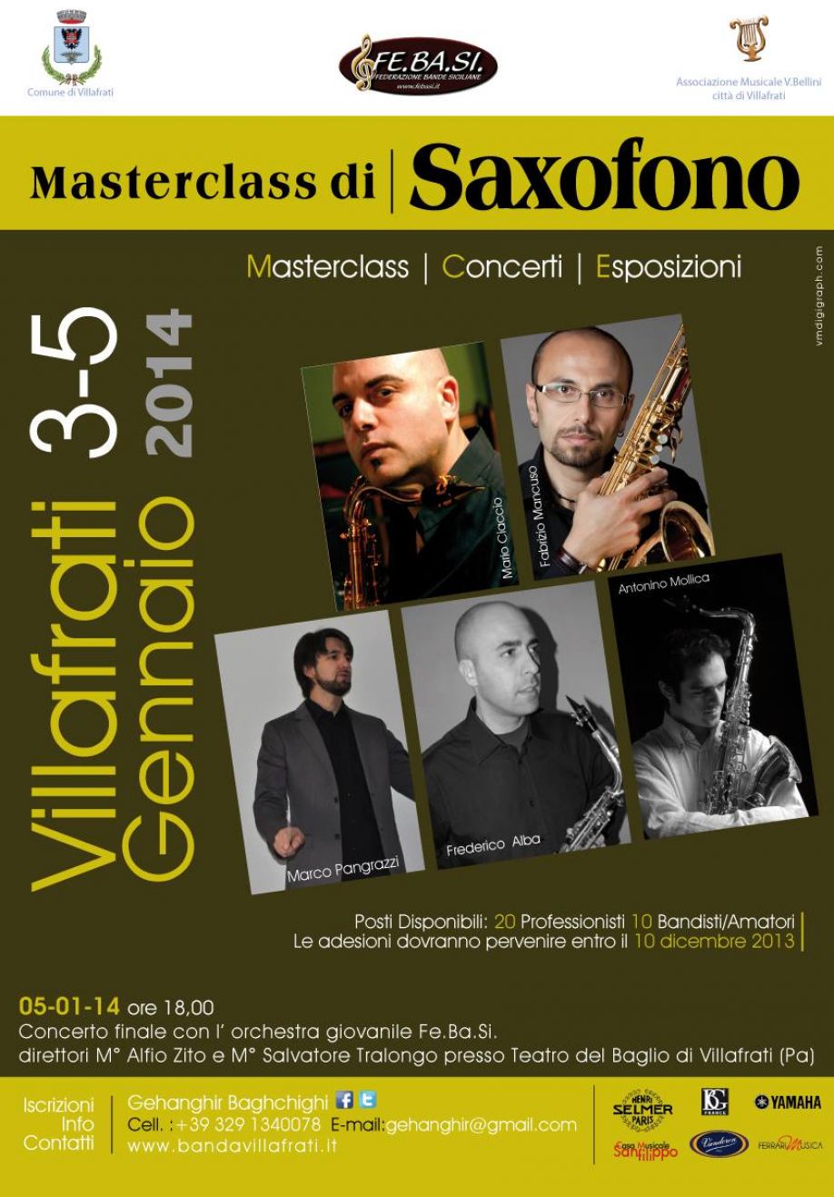 Masterclass di SAX