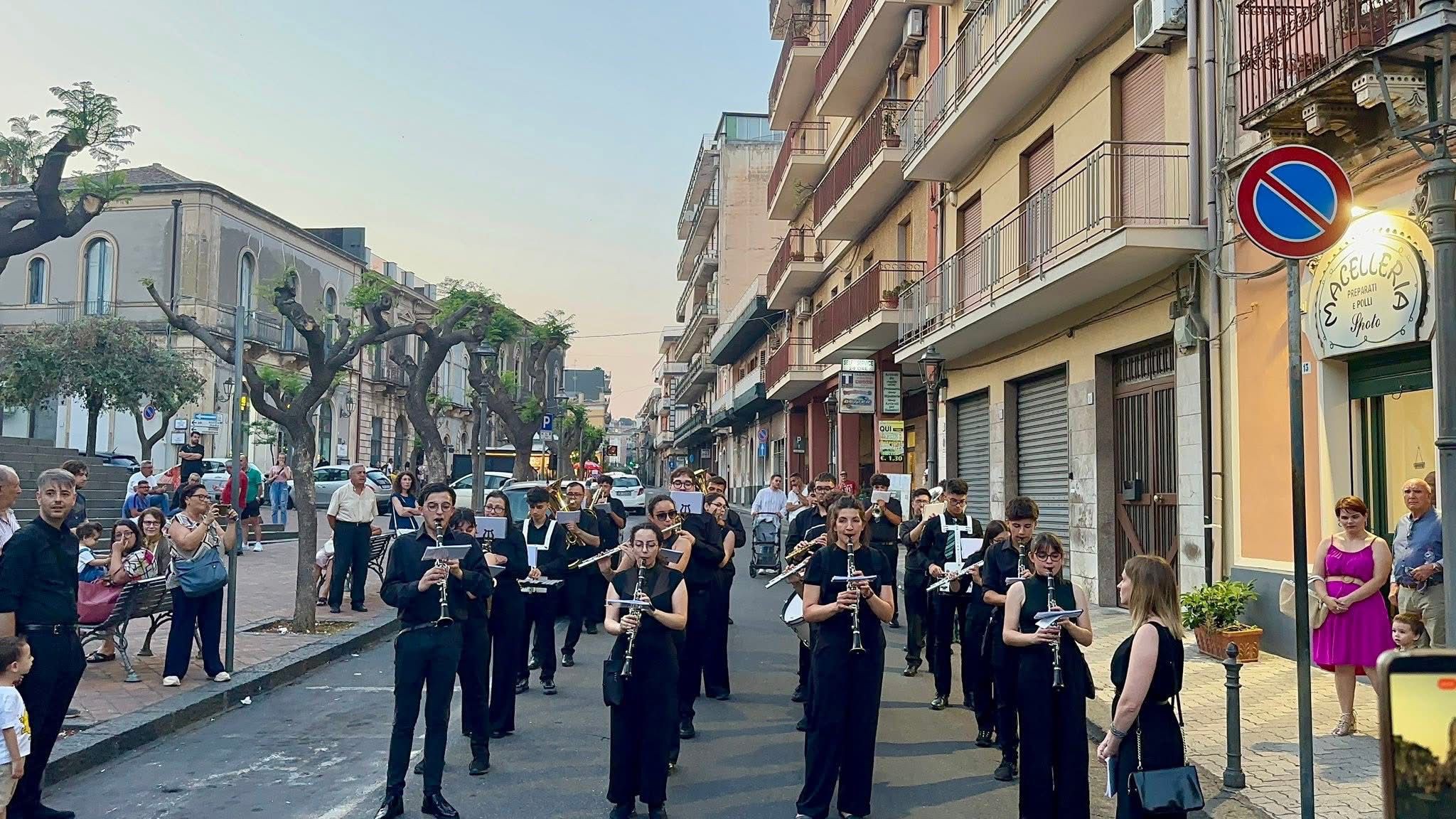 CORPO BANDISTICO NUCCIO MESSINA  PROLOCO – GRAVINA di CATANIA